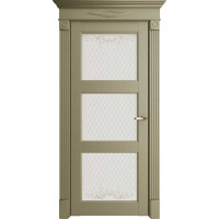 Дверь межкомнатная Florence 62003 Каменный Серена Остекленная