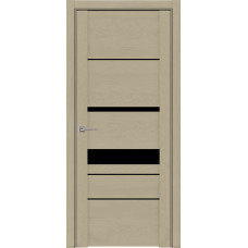 Дверь межкомнатная UniLine 30023 SoftTouch Кремовый Soft touch Остекленная